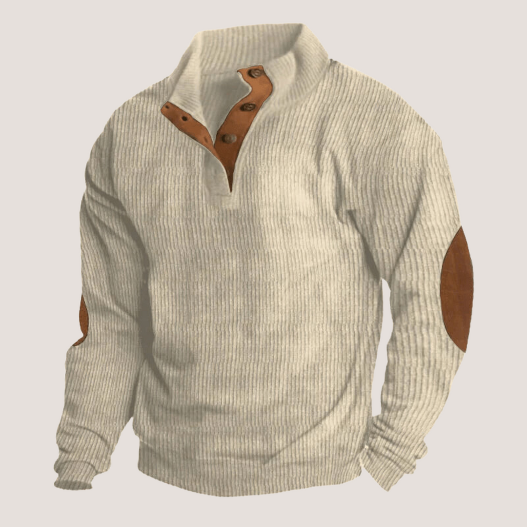 Edward | Stylish Ribbed Pullover Sweater
