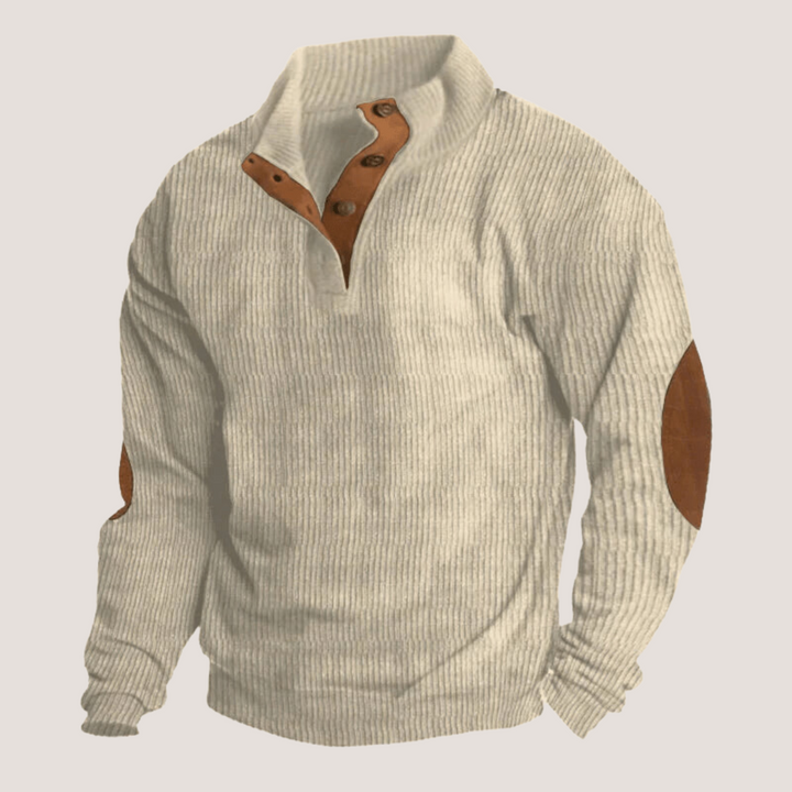Edward | Stylish Ribbed Pullover Sweater