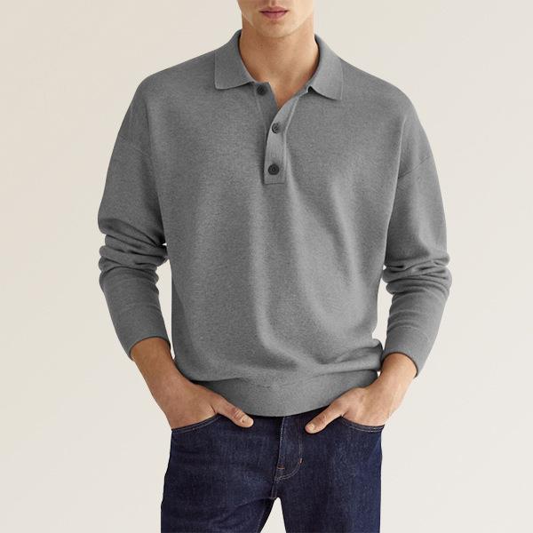 Seth | Stylish Polo Sweater
