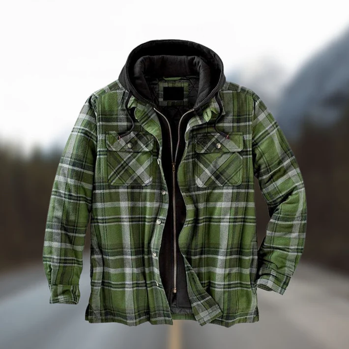 Owen | Stylish Plaid Flannel Jacket
