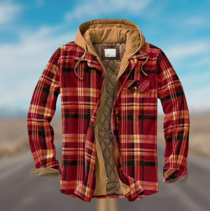 Owen | Stylish Plaid Flannel Jacket